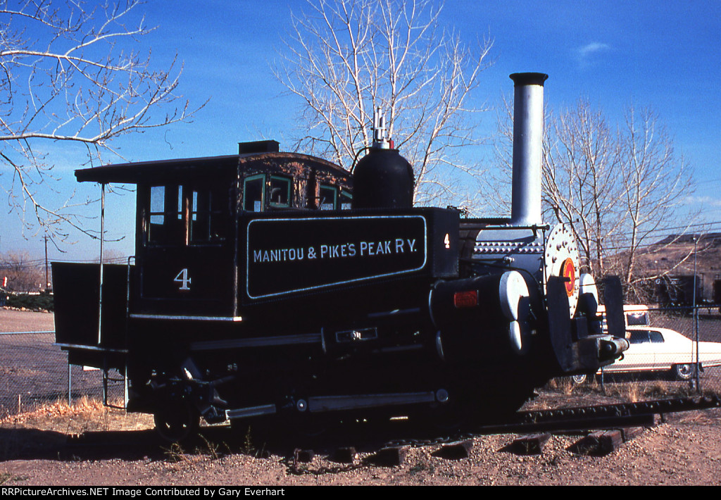 MPP 0-4-2T #4 - Manitou & Pike's Peak